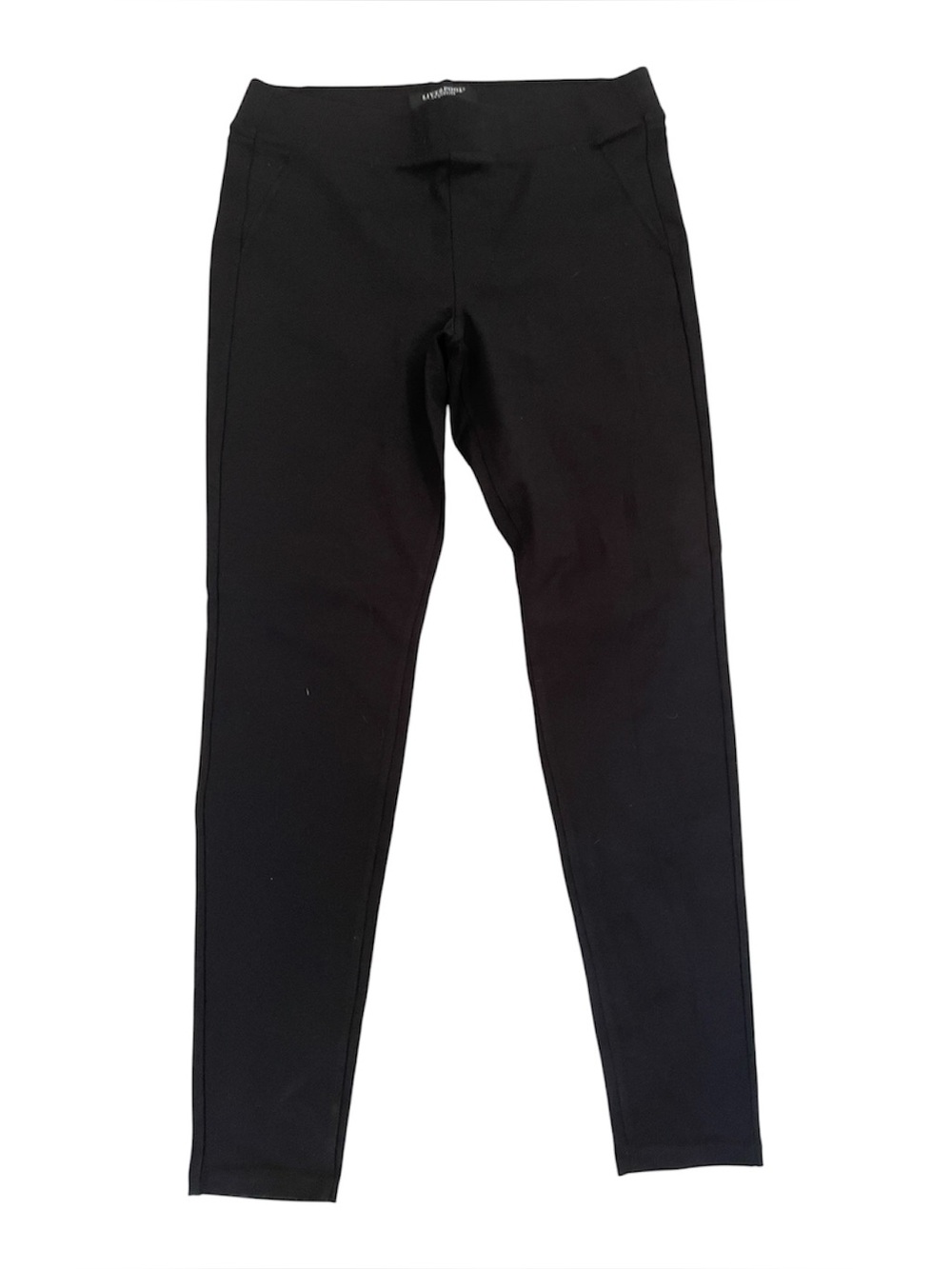 Liverpool‎ Thick Black Leggings Size 12/31 NWOT